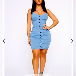 Fashionnova Jean dress